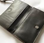 BURKELY Crossbody Bag voor telefoon/ creditcards/ festival, Gebruikt, Zwart, Leer, Ophalen