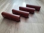 Marklïn HO 4-assige gesloten goederenwagons DB, Hobby en Vrije tijd, Modeltreinen | H0, Wisselstroom, Wagon, Ophalen of Verzenden