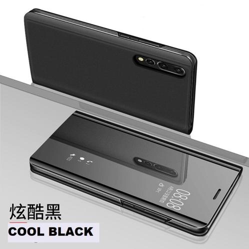 Clear View Cover+PET Screenprotector for Xiaomi Mi 9 _ Zwart, Telecommunicatie, Mobiele telefoons | Hoesjes en Frontjes | Overige merken