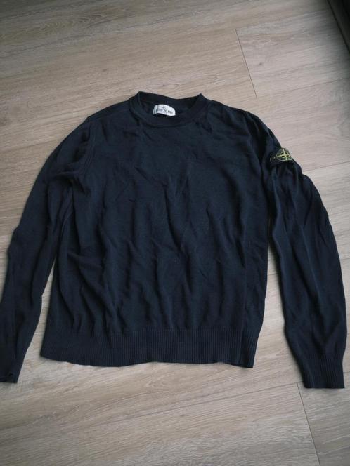 Stone island longsleeve 156, Kleding | Heren, Truien en Vesten, Zo goed als nieuw, Maat 46 (S) of kleiner, Blauw, Ophalen of Verzenden
