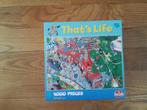 Puzzel that's life  Brandweer in actie 1000 stukjes, Ophalen, 500 t/m 1500 stukjes, Zo goed als nieuw, Legpuzzel