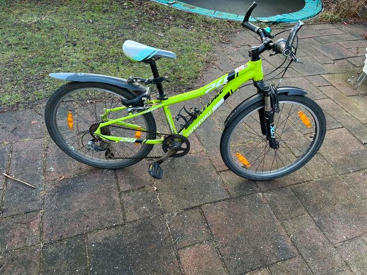 Cannondale MTB 24”, Fietsen en Brommers, Fietsen | Crossfietsen en BMX, Gebruikt, 24 inch of meer, Staal, V-brakes, Ophalen