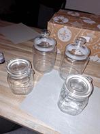 Set van 2 Weckpotten 2 andere, Huis en Inrichting, Ophalen of Verzenden, Gebruikt