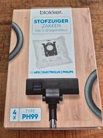 Blokker stofzuiger zakken 4 stuks type PH99, Witgoed en Apparatuur, Stofzuigers, Ophalen of Verzenden, Zo goed als nieuw, Minder dan 1200 watt