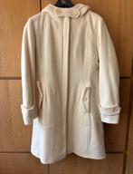 Cashmere/wollen jas - ecru - S - gevoerd - nieuw - H&M, Ophalen of Verzenden, Nieuw, Beige
