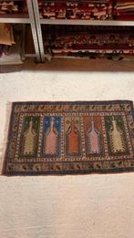 Oosters handgeknoopt tapijt diverse kleuren 125/70, 50 tot 100 cm, 100 tot 150 cm, Blauw, Gebruikt