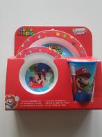 Super mario dinnersetje 3 delig nieuw, Kinderen en Baby's, Kinderspulletjes, Nieuw, Verzenden