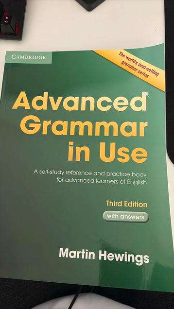 Advanced grammar in use - cambridge beschikbaar voor biedingen