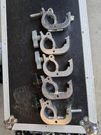 Assortiment verschillende truss klemmen, Ophalen of Verzenden, Gebruikt, Licht