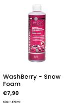 Wash Berry Snow Foam - Auto Shampoo, Auto diversen, Onderhoudsmiddelen, Ophalen of Verzenden