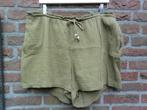Olijfgroene nieuwe short H&M katoen maat XL, Kleding | Dames, Broeken en Pantalons, H&M, Kort, Maat 46/48 (XL) of groter, Nieuw