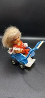 Vintage poppenwagen, jaren 60. Duitsland, Ophalen of Verzenden, Zo goed als nieuw, Pop