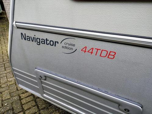 kip caravan 44 TDB Navigator 2003 zeer compleet (44tdb), Caravans en Kamperen, Caravans, Particulier, tot en met 4, 750 - 1000 kg