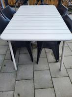 Tuintafel Vence Beige, Tuin en Terras, Ophalen, Zo goed als nieuw, Rechthoekig, Metaal