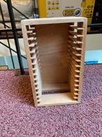 Cd-rek, Huis en Inrichting, Woonaccessoires | Cd- en Dvd-rekken, Ophalen, Zo goed als nieuw, Hout, Cd's