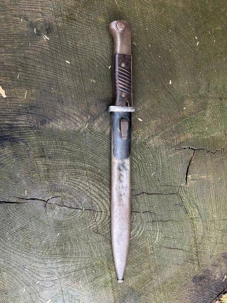 Duitse bajonet WOII, Verzamelen, Militaria | Tweede Wereldoorlog, Mes of Dolk, Duitsland, Ophalen of Verzenden