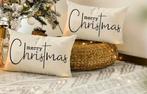 Voor kerst een mooi kussenhoes.Merry Christmas, Ophalen of Verzenden, Nieuw