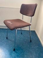Buisframe Kantoorstoel - Vintage Design, Huis en Inrichting, Gebruikt, Bruin, Verzenden, Metaal