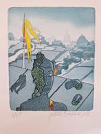 Sjoerd Bakker - Ets, Antiek en Kunst, Ophalen of Verzenden