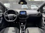 Ford Fiesta 1.0 EcoBoost ST-Line Cruise LED CarPlay, Gebruikt, 1064 kg, Zwart, Bedrijf