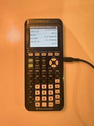 TI-84 Plus CE-T Grafische Rekenmachine beschikbaar voor biedingen