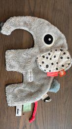 Done by deer olifant knuffel knuffeldoek speendoek grijs, Ophalen of Verzenden, Zo goed als nieuw, Olifant