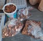 11,3 kg aan 1&2&5 cent munten en 120 muntvellen, Ophalen of Verzenden, Overige typen