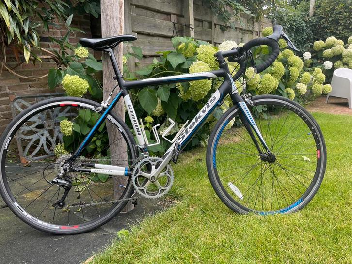 Stokvis racefiets, Fietsen en Brommers, Fietsen | Racefietsen, Gebruikt, Heren, Overige merken, 15 tot 20 versnellingen, Aluminium