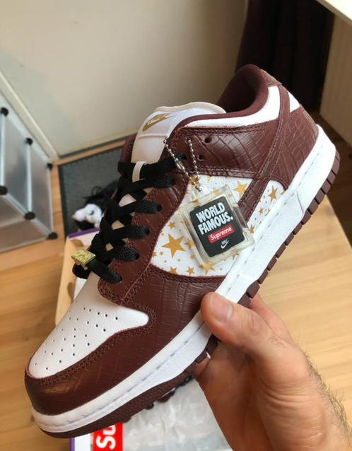 Nike SB Dunk Low Supreme Stars Barkroot Brown EU43, Kleding | Heren, Schoenen, Nieuw, Sneakers of Gympen, Bruin, Ophalen of Verzenden