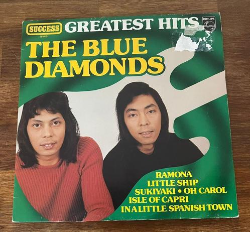 LP The Blue Diamonds Greatest Hits, Cd's en Dvd's, Vinyl | Pop, Zo goed als nieuw, 1960 tot 1980, 12 inch, Ophalen of Verzenden