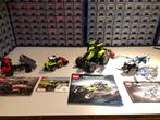 Set LEGO Technic voertuigen  (9393, 42102, 42020, 42084), Kinderen en Baby's, Speelgoed | Duplo en Lego, Complete set, Gebruikt
