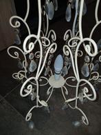 Hanglamp brocante, Ophalen, Zo goed als nieuw, Glas, Minder dan 50 cm