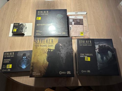 Stalker the board game - Veteran Pledge, Hobby en Vrije tijd, Gezelschapsspellen | Bordspellen, Zo goed als nieuw, Een of twee spelers
