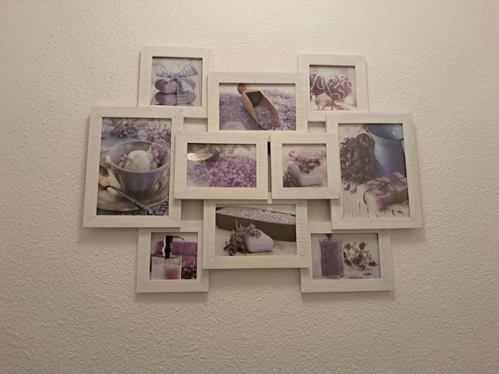 Fotolijst, Huis en Inrichting, Woonaccessoires | Lijsten, Zo goed als nieuw, Minder dan 50 cm, 50 tot 75 cm, Hout, Ophalen of Verzenden