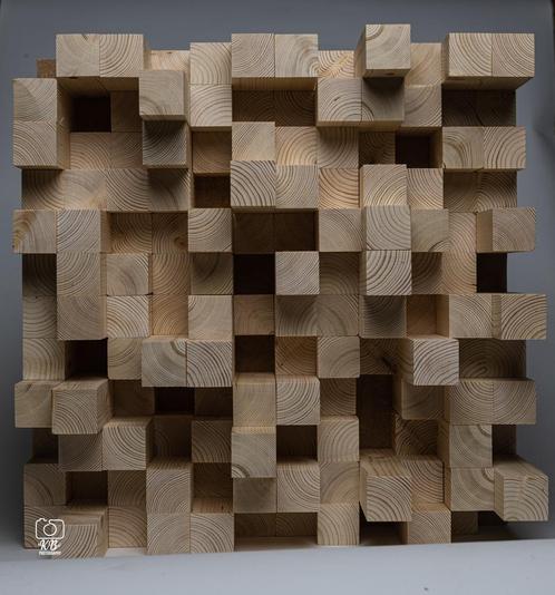 Houten akoestische Sound Diffuser panelen 49.1cmx49.1cmx17.2, Audio, Tv en Foto, Professionele Audio-, Tv- en Video-apparatuur