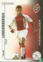 Spelerskaart Ajax - Olaf Lindenbergh 2005, Verzamelen, Sportartikelen en Voetbal, Nieuw, Spelerskaart, Ophalen of Verzenden, Ajax