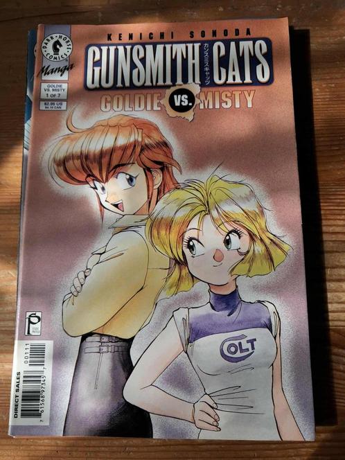 Gunsmith cats: goldie vs misty, Boeken, Strips | Comics, Zo goed als nieuw, Meerdere comics, Japan (Manga), Ophalen