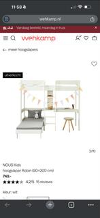 Wehkamp Hoogslaper - 2 jaar oud, zelf demonteren, Ophalen, Gebruikt, Hoogslaper