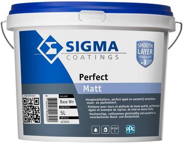 Sigma Perfect Matt saus, muurverf, ACTIE beschikbaar voor biedingen