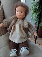 Nieuw handgemaakte tricot pop schapenwol antroposofisch, Ophalen of Verzenden, Nieuw, Babypop