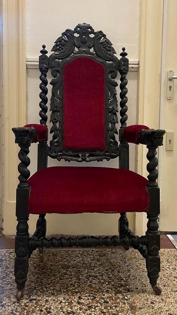 Antieke Stoel, Antiek en Kunst, Antiek | Meubels | Stoelen en Banken, Ophalen