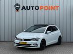 Volkswagen Polo 1.0 TSI Highline LEER PANO CAMERA CLIMA, Auto's, Gebruikt, 580 kg, 116 pk, Wit