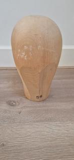 Houten pruikenhoofd, Ophalen of Verzenden, Meerdere media, Kunst en Creatief