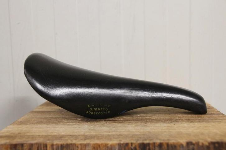 San Marco CONCOR Supercorsa racefiets zadel / zwart / retro, Fietsen en Brommers, Fietsonderdelen, Gebruikt, Racefiets, Zadel