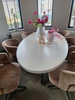 Mooie massief houten ovale eettafel 240 x 110 cm Urban Sofa, Ophalen, Ovaal, 200 cm of meer, 100 tot 150 cm