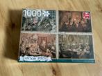 Anton Pieck puzzel -vermaak in woonkamer - Nw in verpakking!, Ophalen of Verzenden, 500 t/m 1500 stukjes, Nieuw, Legpuzzel