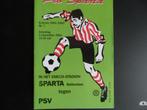 Sparta - PSV  2001/2002, Ophalen of Verzenden, Zo goed als nieuw, PSV, Boek of Tijdschrift