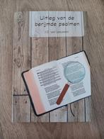 J.D. van Leeuwen - Uitleg van de berijmde psalmen, Ophalen of Verzenden, Zo goed als nieuw, J.D. van Leeuwen