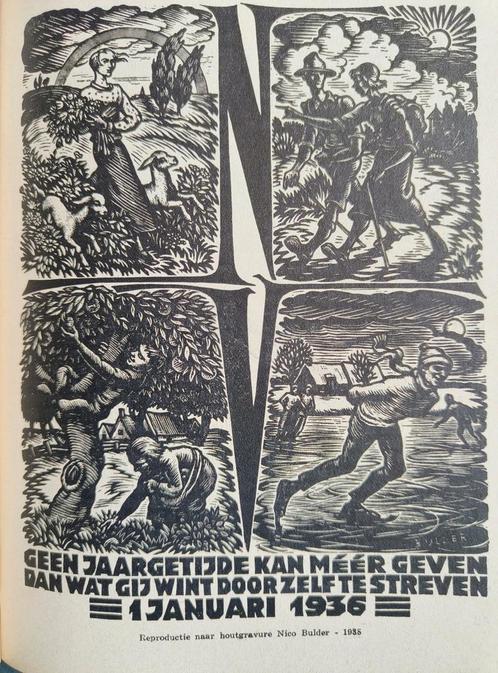 1946, EX-LIBRIS, EERSTE JAARGANG, ANDRÉ VLAANDEREN, PIECK., Antiek en Kunst, Antiek | Boeken en Bijbels, Ophalen of Verzenden