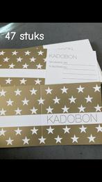 Cadeau bonnen kado bonnen 47 stuks, Ophalen, Nieuw, Overige merken